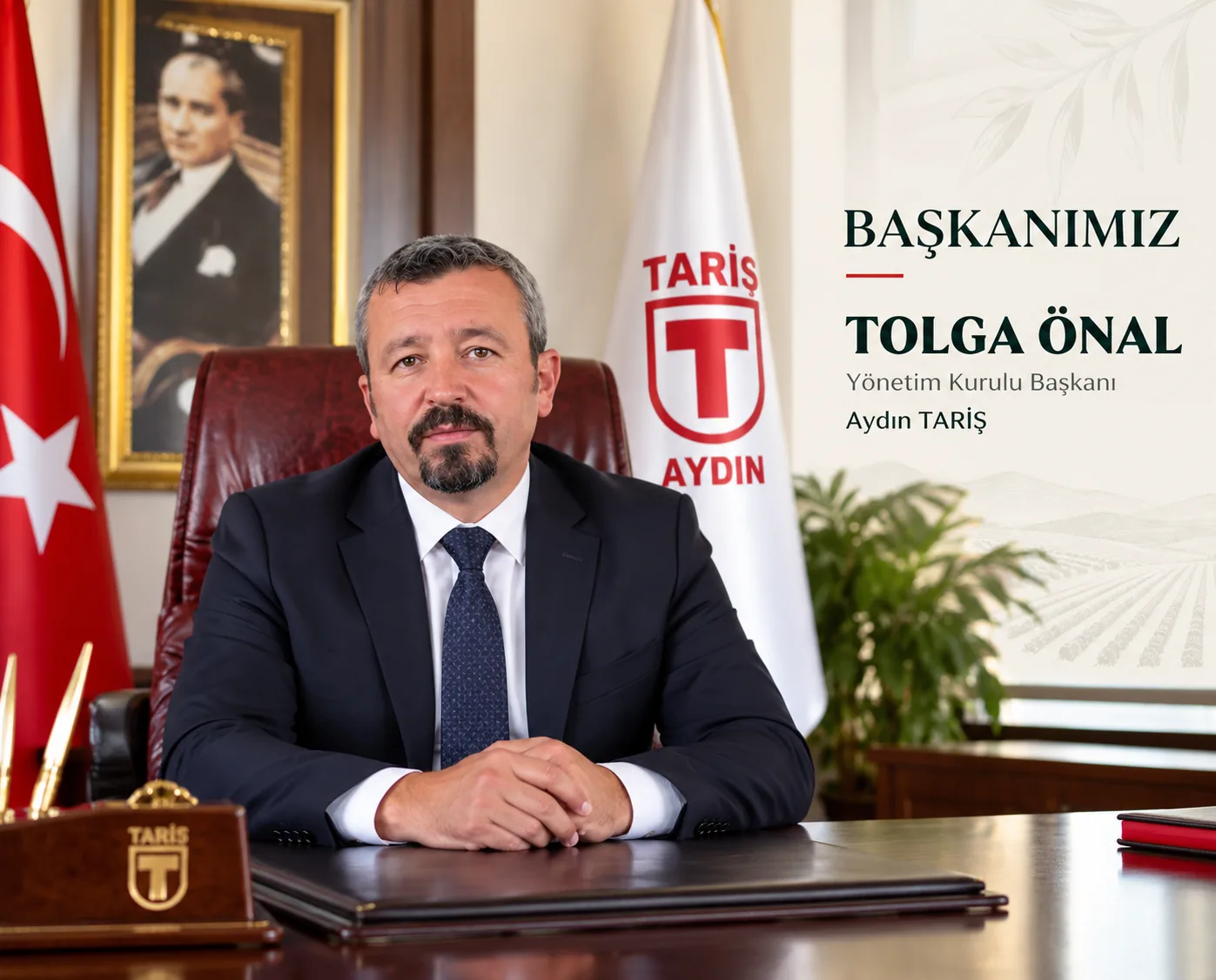 Tolga Önal - Aydın TARİŞ Başkanı